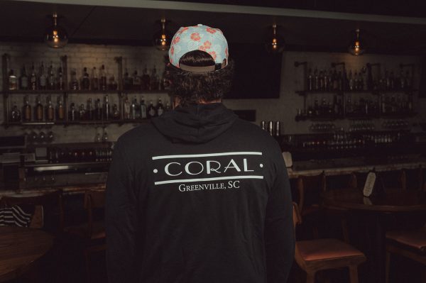 Coral T-Shirt Hoodie - Image 2